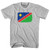 Namibia Country Flag Adult Cotton T-shirt - Grey Heather