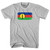 New Caledonia Country Flag Adult Cotton T-shirt - Cool Grey