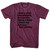 Eric Cantona Adult Tri-Blend T-shirt - Athletic Cranberry