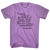 George Best Quote Soccer Adult Tri-Blend T-shirt - Athletic Purple