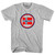 Norway Flag Adult Cotton T-shirt - Grey Heather