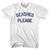 Beaches Please Youth Cotton T-shirt - White