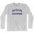 Biathlon Champion Adult Cotton Long Sleeve T-shirt - Grey Heather