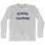 Rowing Champion Adult Cotton Long Sleeve T-shirt - Grey Heather