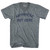 Anywhere But Here Tri-Blend V-neck Womens Junior Cut T-shirt - Athletic Grey