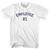 Employee Custom Number Womens Cotton Junior Cut T-Shirt - White