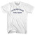 I'm Never Doing This Again Youth Cotton T-shirt - White