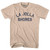 La Jolla Shores Adult Cotton T-shirt - Creme