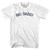Ski Daddy Womens Cotton Junior Cut T-Shirt - White