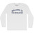 Welcome To The Revolution Adult Cotton Long Sleeve T-shirt - White