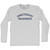 Unnecessary Roughness Adult Cotton Long Sleeve T-shirt - Grey Heather