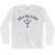 Georgia Sea Island Trident Adult Cotton Long Sleeve T-Shirt by Ultras Georgia Sea Island Trident Adult Cotton Long Sleeve T-Shirt by Ultras