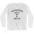 Guam Tagachang Beach Trident Adult Cotton Long Sleeve T-Shirt by Ultras