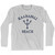 Hawaii Kaanapali Beach Trident Adult Cotton Long Sleeve T-Shirt by Ultras