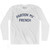Pardon My French Adult Cotton Long Sleeve T-Shirt by Ultras