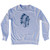Native America Indian First Nation Headress And Feathers Adult Tri-Blend Sweatshirt by Ultras