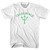 Massachusetts Crane Beach Emerald Art Trident Adult Cotton T-Shirt by Life on the Strand