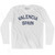Valencia Spain Adult Cotton Long Sleeve T-Shirt by Ultras