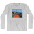 Monte Carlo Clay Tennis Adult Cotton Long Sleeve T-Shirt by Ultras