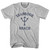 New Hampshire Seabrook Beach Trident Womens Cotton Junior Cut T-Shirt by Ultras New Hampshire Seabrook Beach Trident Womens Cotton Junior Cut T-Shirt by Ultras