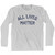 All Lives Matter Adult Cotton Long Sleeve T-shirt by Ultras