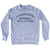 It Always Seems Impossible Until It's Done Adult Tri-Blend Sweatshirt by Ultras