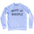Wake Up Sheeple Adult Tri-Blend Sweatshirt by Ultras