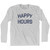 Happy Hours Adult Cotton Long Sleeve T-Shirt by Ultras
