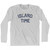 Island Time Adult Cotton Long Sleeve T-Shirt by Ultras