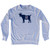 Goat 12 New England Adult Tri-Blend Sweatshirt by Ultras