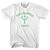 New York West Hampton Dunes Emerald Art Trident Adult Cotton T-Shirt by Ultras