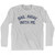 Sail Away With Me Adult Cotton Long Sleeve T-Shirt by Ultras