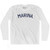 Marina Adult Cotton Long Sleeve T-Shirt by Ultras