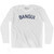 BANGUI Adult Cotton Long Sleeve T-shirt by Ultras