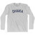 DHAKA Adult Cotton Long Sleeve T-shirt by Ultras