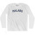 MALABO Adult Cotton Long Sleeve T-shirt by Ultras