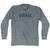 PRAIA Adult Tri-Blend Long Sleeve T-shirt by Ultras