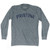 PRISTINA Adult Tri-Blend Long Sleeve T-shirt by Ultras