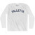 VALLETTA Adult Cotton Long Sleeve T-shirt by Ultras