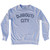 DJIBOUTI CITY Adult Tri-Blend Sweatshirt by Ultras