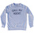 Call My Agent Adult Tri-Blend Sweatshirt by Ultras