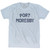 PORT MORESBY Adult Tri-Blend T-shirt by Ultras