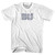 Bismarck Airport BIS Adult Cotton T-shirt - White