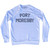 PORT MORESBY Adult Tri-Blend Sweatshirt by Ultras