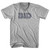 Block Island Airport BID Adult Tri-Blend V-neck T-shirt - Cool Grey