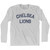 Chelsea Lions Adult Cotton Long Sleeve T-shirt by Ultras