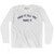Fake It Till You Make It Adult Cotton Long Sleeve T-shirt by Ultras