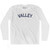 Valley Adult Cotton Long Sleeve T-shirt by Ultras