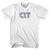 Charlotte CLT Airport Adult Cotton T-shirt - White