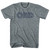 Chicago O'Hare ORD Airport Youth Tri-Blend T-shirt - Athletic Grey